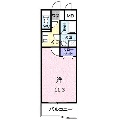 グランディールＦ 206【管理NO：1-011197601-02060】 ★家具家電は申し込み後に搬入します 2026年08月下旬入居可能の物件画像