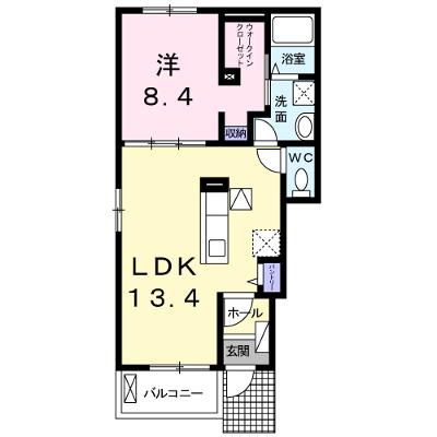 ストリーム　Ⅰ 101【管理NO：1-019437601-01010】 ★家具家電は申し込み後に搬入します 2026年08月下旬入居可能の物件画像