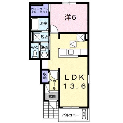 ソレイユ　メゾン　ＮＡＫＡ 103【管理NO：1-021189401-01030】 ★家具家電は申し込み後に搬入します★ ★2026年08月下旬入居可能★の物件画像