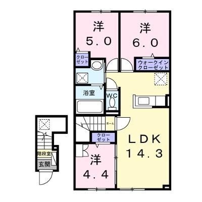 Ｍｕｓｉｃａ（ムジカ） 204【管理NO：1-028193901-02040】 ★家具家電は申し込み後に搬入します★ ★2026年09月下旬入居可能★の物件画像