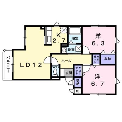 五稜郭ピュア－Ⅰ 101【管理NO：1-011206201-01010】 ★家具家電は申し込み後に搬入します★ ★2026年08月下旬入居可能★の物件画像