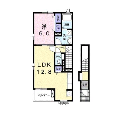 ＷＩＮＳＴＯＮ　Ｂ 201【管理NO：1-021418302-02010】 ★家具家電は申し込み後に搬入します★ ★2026年09月上旬入居可能★の物件画像