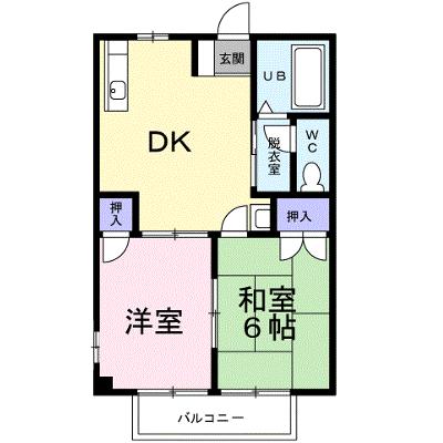 ニューシティ大町Ⅰ 204【管理NO：1-004682701-02040】 ★家具家電は申し込み後に搬入します★の物件画像
