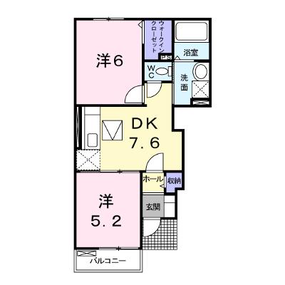 カーサ　モレラ 102【管理NO：1-016183001-01020】 ★家具家電は申し込み後に搬入します 2026年09月上旬入居可能の物件画像