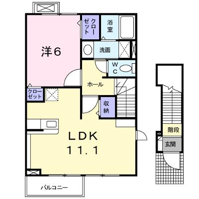 ジュネス東Ⅱ 202【管理NO：1-014753602-02020】 ★家具家電は申し込み後に搬入します 2026年09月上旬入居可能の物件画像