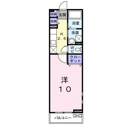 シャロル白山 201【管理NO：1-016407301-02010】 ★家具家電は申し込み後に搬入します 2026年08月下旬入居可能の物件画像