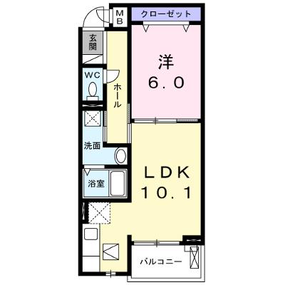 ブライト　セゾン 105【管理NO：1-025462301-01050】 ★家具家電は申し込み後に搬入します 2026年09月上旬入居可能の物件画像