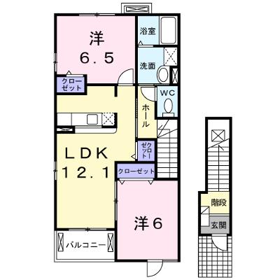 サンリット　ガーデンＤ 201【管理NO：1-012763304-02010】 ★家具家電は申し込み後に搬入します★ ★2026年09月上旬入居可能★の物件画像