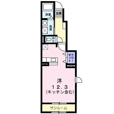 ミューＡ 101【管理NO：1-015357301-01010】 ★家具家電は申し込み後に搬入します★ ★2026年10月上旬入居可能★の物件画像