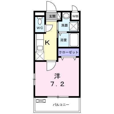フォルトゥーナ 209【管理NO：1-024502201-02090】 ★家具家電は申し込み後に搬入します 2026年09月上旬入居可能の物件画像