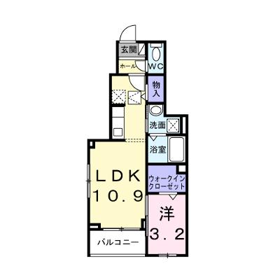 アルカディアⅢ 103【管理NO：1-028220902-01030】 ★家具家電は申し込み後に搬入します 2026年12月下旬入居可能の物件画像