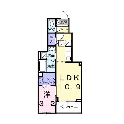 アルカディアⅢ 102【管理NO：1-028220902-01020】 ★家具家電は申し込み後に搬入します 2026年12月下旬入居可能の物件画像