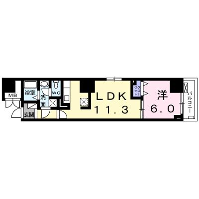 フェリーチェ・ヴィータ 901【管理NO：1-021588101-09010】 ★家具家電は申し込み後に搬入します★ ★2026年09月中旬入居可能★の物件画像