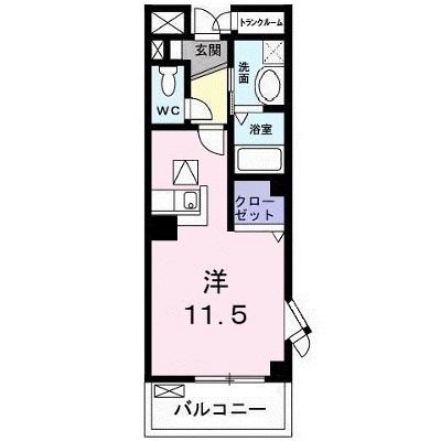 グリーンヒルズ大澤Ｂ 101【管理NO：1-014067001-01010】 ★家具家電は申し込み後に搬入します★ ★2026年09月下旬入居可能★の物件画像