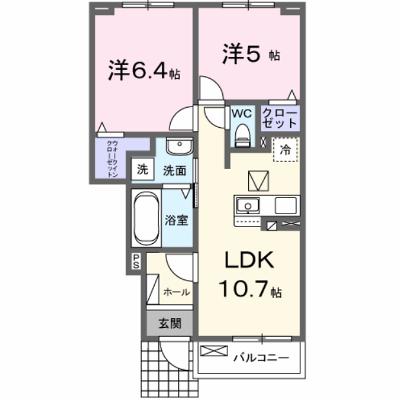 ミハルビ 104【管理NO：1-027977201-01040】 ★家具家電は申し込み後に搬入します 2026年12月下旬入居可能の物件画像