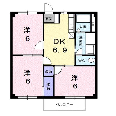 メゾン　ヴァイオレット 202【管理NO：1-003631401-02020】 ★家具家電は申し込み後に搬入します★ ★2026年09月上旬入居可能★の物件画像