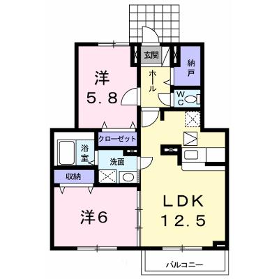 パサージュ 102【管理NO：1-016695101-01020】 ★家具家電は申し込み後に搬入します★ ★2026年09月上旬入居可能★の物件画像