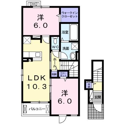 グランディール　ファイン 201【管理NO：1-025478001-02010】 ★家具家電は申し込み後に搬入します★の物件画像