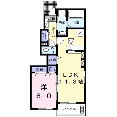 コフレ・Ｋ 101【管理NO：1-025861501-01010】 ★家具家電は申し込み後に搬入します★ ★2026年10月上旬入居可能★の物件画像