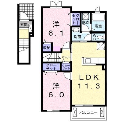ビバーチェ 203【管理NO：1-019719301-02030】 ★家具家電は申し込み後に搬入します 2026年08月下旬入居可能の物件画像