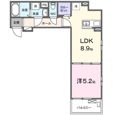 ヒカルサ四日市西浜田 305【管理NO：1-028552701-03040】 ★家具家電は申し込み後に搬入します★ ★2026年09月下旬入居可能★の物件画像
