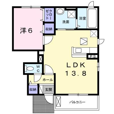 マハロ　ｋ．ｓ 102【管理NO：1-023858301-01020】 ★家具家電は申し込み後に搬入します 2026年10月中旬入居可能の物件画像