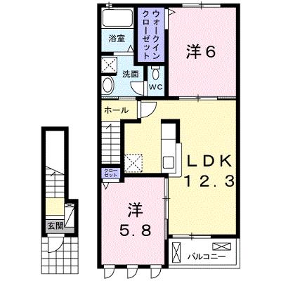 サンシャイン 203【管理NO：1-022872501-02030】 ★家具家電は申し込み後に搬入します 2026年09月中旬入居可能の物件画像