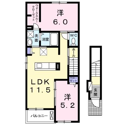 ツバメ 201【管理NO：1-024624101-02010】 ★家具家電は申し込み後に搬入します 2026年08月上旬入居可能の物件画像