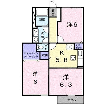 パパイヤプレースＢ 101【管理NO：1-011663702-01010】 ★家具家電は申し込み後に搬入します★ ★2026年09月上旬入居可能★の物件画像