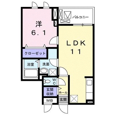Ｋ’ｓコート奈良ウエスト 402【管理NO：1-022806502-04020】 ★家具家電は申し込み後に搬入します★ ★2026年09月中旬入居可能★の物件画像