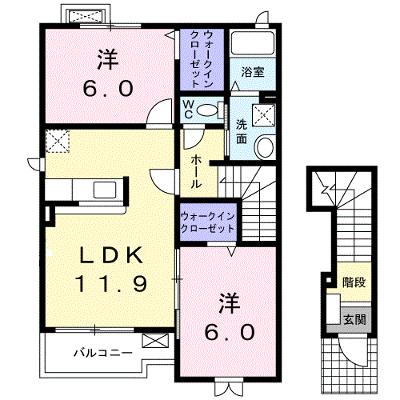 リヴァーサイド意宇Ⅴ 201【管理NO：1-014948901-02010】 ★家具家電は申し込み後に搬入します★ ★2026年09月中旬入居可能★の物件画像
