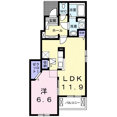 ランドマーク・Ｔ 101【管理NO：1-022579601-01010】 ★家具家電は申し込み後に搬入します★の物件画像