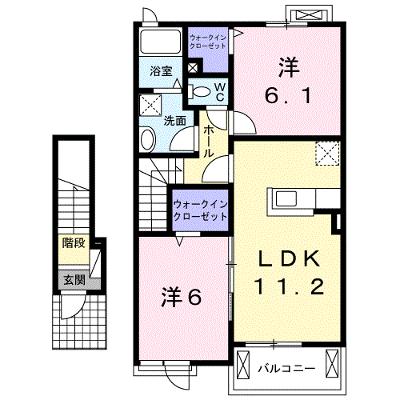 グランデールⅡ 203【管理NO：1-020606202-02030】 ★家具家電は申し込み後に搬入します★ ★2026年09月中旬入居可能★の物件画像