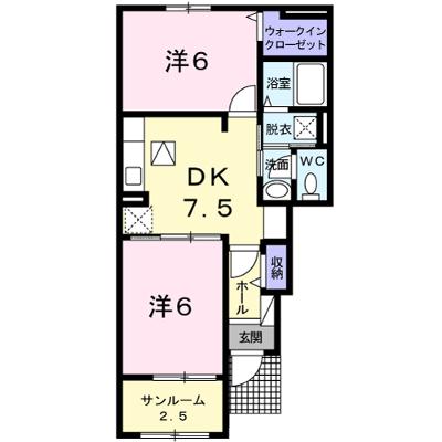 エレガント　ヴェルスⅢ　Ｄ 102【管理NO：1-022986204-01020】 ★家具家電は申し込み後に搬入します★ ★2026年08月中旬入居可能★の物件画像