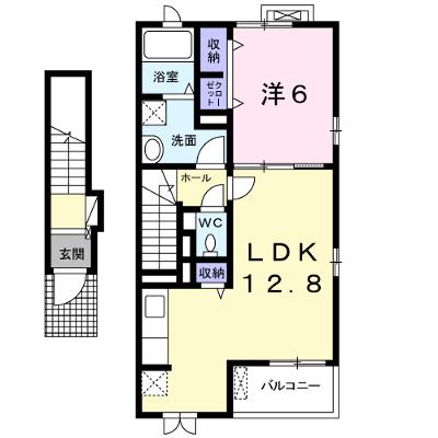 エスペランサ木原Ａ 203【管理NO：1-022331501-02030】 ★家具家電は申し込み後に搬入します★ ★2026年08月中旬入居可能★の物件画像
