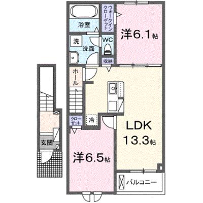 ソラーナ・ウキハⅢ 202【管理NO：1-027829203-02020】 ★家具家電は申し込み後に搬入します★ ★2027年01月下旬入居可能★の物件画像