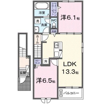 ソラーナ・ウキハⅠ 204【管理NO：1-027829201-02040】 ★家具家電は申し込み後に搬入します★ ★2027年01月下旬入居可能★の物件画像