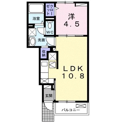 ガーデンハウス　リーベ　Ⅱ 102【管理NO：1-028435202-01020】 ★家具家電は申し込み後に搬入します★ ★2027年01月下旬入居可能★の物件画像