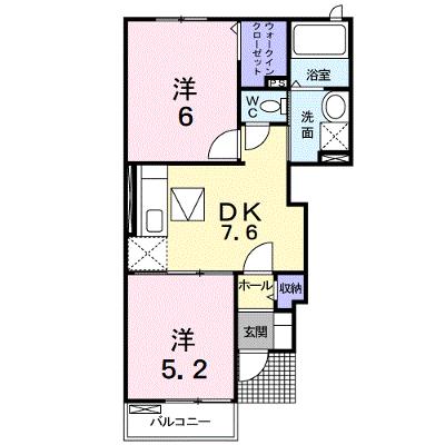 Ｙ’ｓコート四番館 102【管理NO：1-015492601-01020】 ★家具家電は申し込み後に搬入します★の物件画像