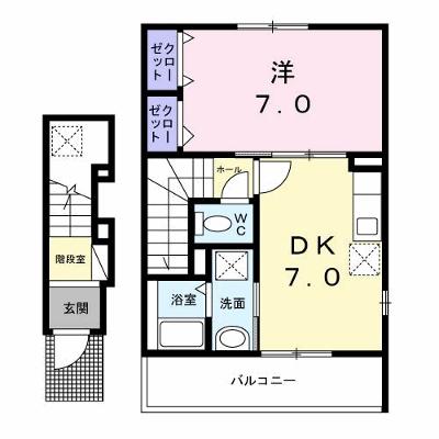 ソレイユ　上溝 203【管理NO：1-026962101-02030】 ★家具家電は申し込み後に搬入します 2026年09月中旬入居可能の物件画像