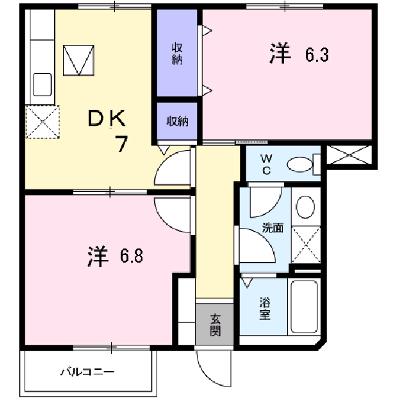 シューベルブヴィラｋｋ 102【管理NO：1-011510801-01020】 ★家具家電は申し込み後に搬入します★ ★2026年09月下旬入居可能★の物件画像
