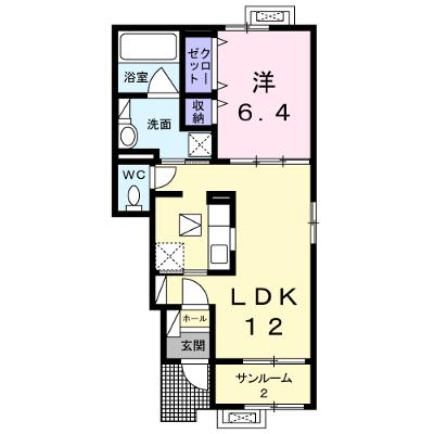 ヴィラ・ブリーズⅢ 104【管理NO：1-021446901-01040】 ★家具家電は申し込み後に搬入します 2026年09月上旬入居可能の物件画像