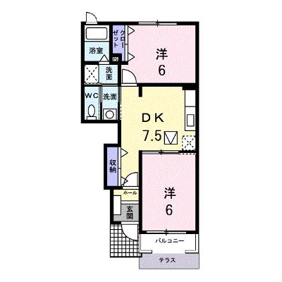 ヴィラージュⅣ 102【管理NO：1-013668801-01020】 ★家具家電は申し込み後に搬入します 2026年09月中旬入居可能の物件画像