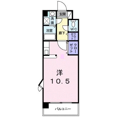 アミックス西ハゼ 105【管理NO：1-011938501-01040】 ★家具家電は申し込み後に搬入します★ ★2026年08月下旬入居可能★の物件画像