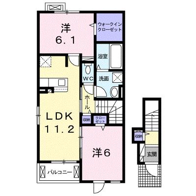 アクアリージョン津Ⅲ　ウエスト 201【管理NO：1-024425301-02010】 ★家具家電は申し込み後に搬入します 2026年09月中旬入居可能の物件画像