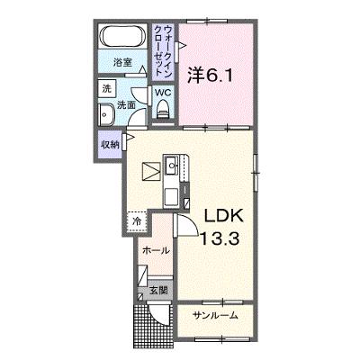 フェリーチェ 105【管理NO：1-027197801-01050】 ★家具家電は申し込み後に搬入します★ ★2026年09月中旬入居可能★の物件画像