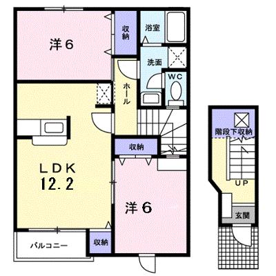 ＶＩＶＡＣＥ雷神Ｄ棟 203【管理NO：1-011931601-02030】 ★家具家電は申し込み後に搬入します★ ★2026年10月中旬入居可能★の物件画像