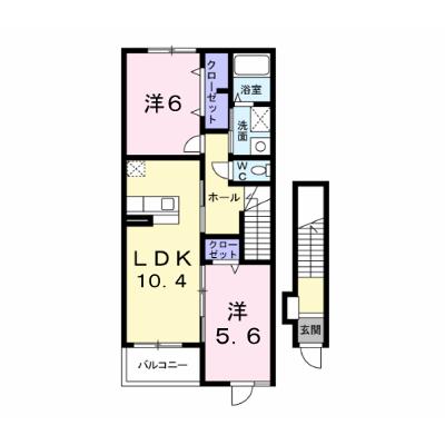 カーサ　リベーラ 203【管理NO：1-015110201-02030】 ★家具家電は申し込み後に搬入します★の物件画像