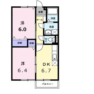 ルミエールⅡ 104【管理NO：1-006996502-01040】 ★家具家電は申し込み後に搬入します 2026年08月下旬入居可能の物件画像