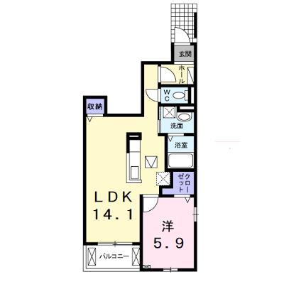 モデナポートⅠ 101【管理NO：1-024342801-01010】 ★家具家電は申し込み後に搬入します 2026年09月中旬入居可能の物件画像
